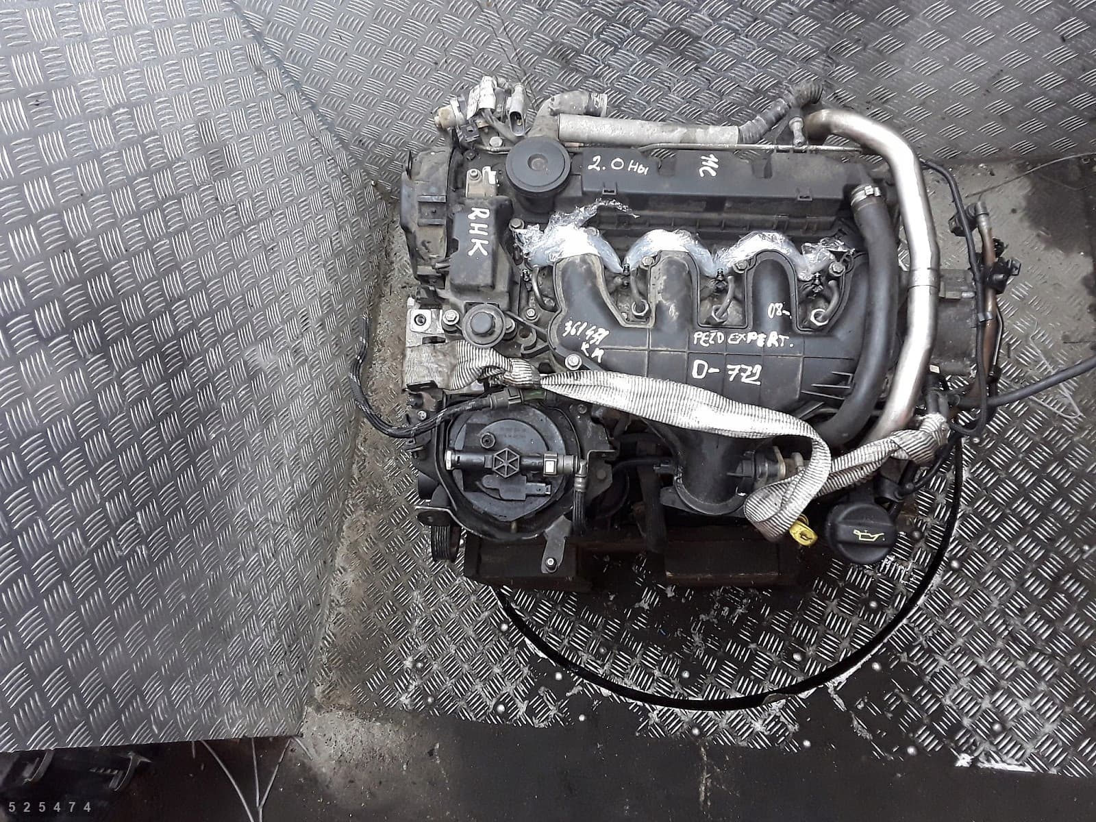 Moteur RHK (DW10UTED4) pour Lancia