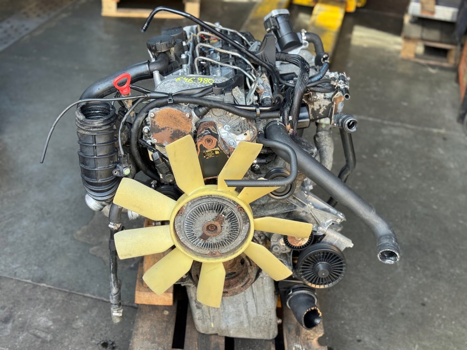 Moteur OM 646.982 pour Mercedes-Benz