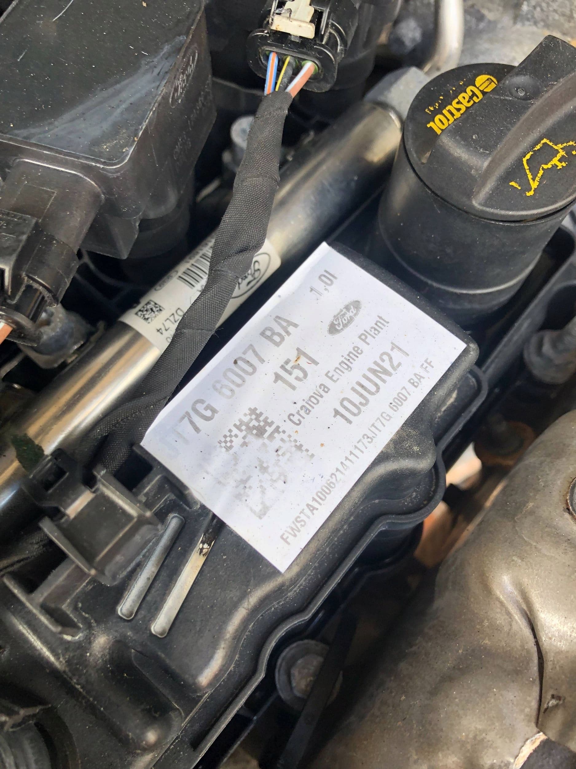 Moteur SFCE pour Ford Transit 1.0 Petrol
