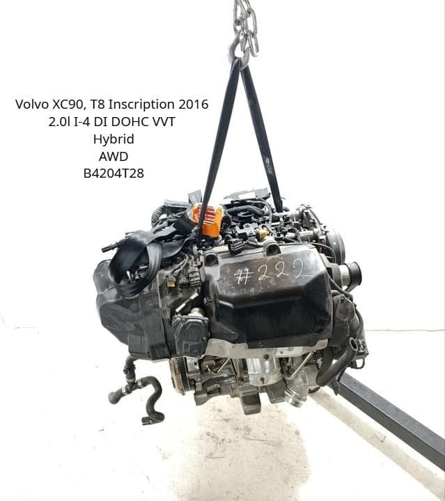 Moteur B 4204 T28 pour Volvo Xc90 2.0 Petrol/Electric
