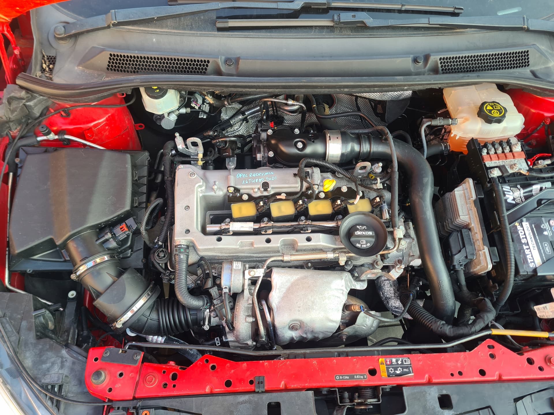 Moteur B 16 SHT pour Opel Astra